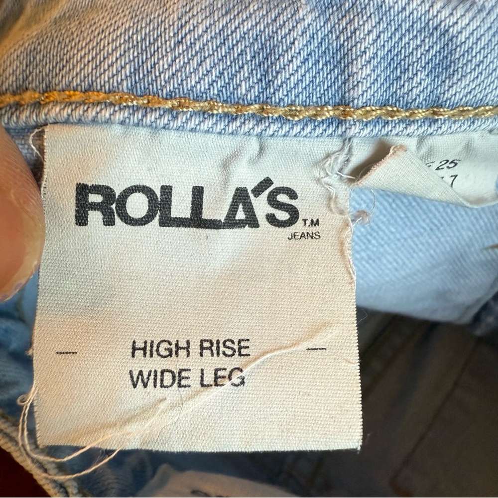 ROLLA'S Sailor Light Denim Flare Jeans - Picture 7 of 9